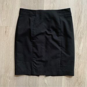 H&M Stretchy Black Pencil Skirt Size 10